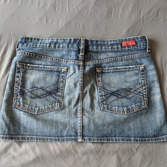 CITIZENS OF HUMANITY Bridgette Mini Jean Skirt 31 - Picture 1 of 10